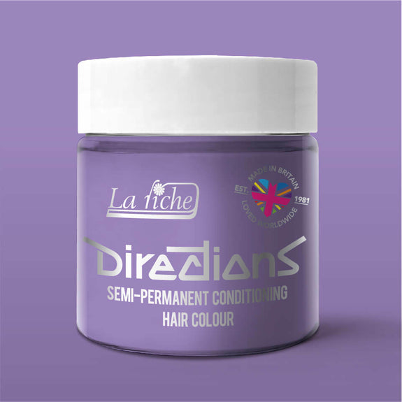 DIRECTIONS Lilac Semi-permanent hair colour 100ml