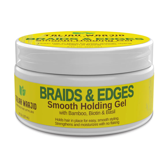 TALIAH WAAJID PROTECTIVE STYLES Braids & Edges Smooth Holding Gel -8 OZ