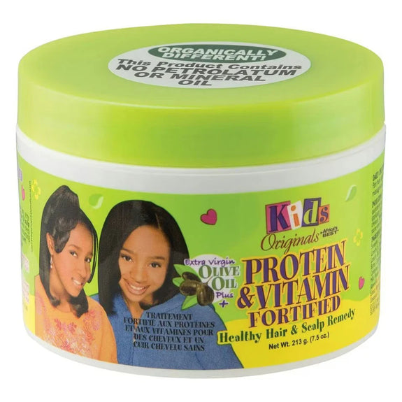 AFRICA'S BEST KIDS PROTEIN & VITAMIN FORTIFIED HEALTY HAIR & SCALP REMEDY 213G