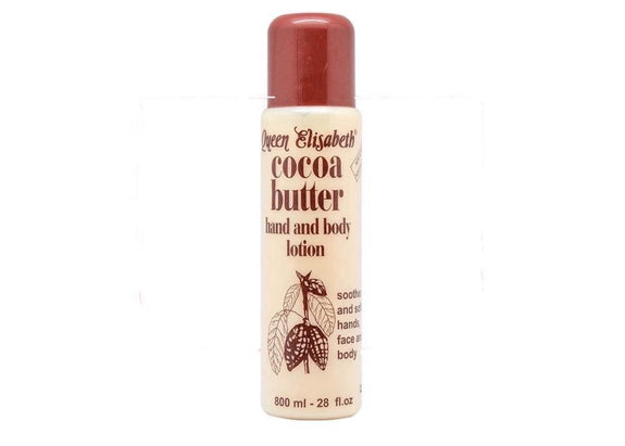 QUEEN ELISABETH COCOA BUTTER HAND & BODY LOTION 800ML