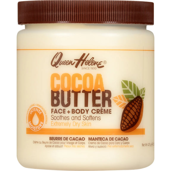 Queen Helene Cocoa Butter Crème Face & Body  for Dry Skin