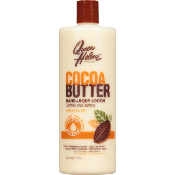 Queen Helene Cocoa Butter Hand & Body Lotion for Dry Skin,