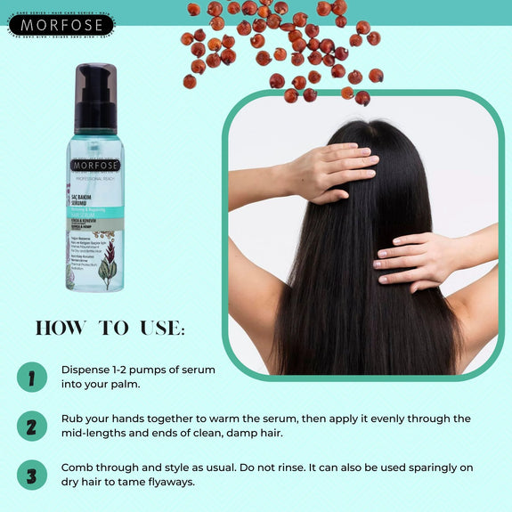 MORFOSE PROFESSIONAL REACH QUINOA & HEMP HAIR SERUM 100ML