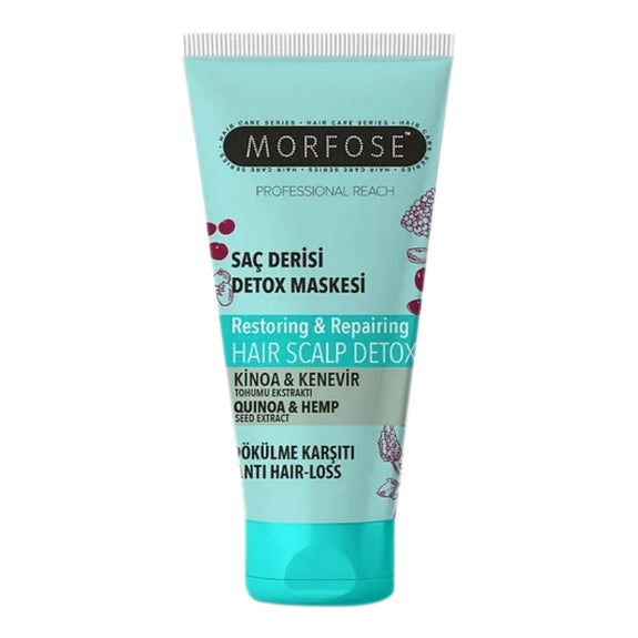 MORFOSE PROFESSIONAL REACH QUINOA & HEMP RESTORING & REPAIRING HAIR SCALP DETOX 100ML