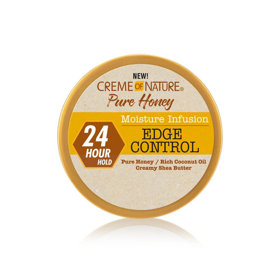 CREME OF NATURE PURE HONEY Moisture Infusion Edge Control 2.25oz