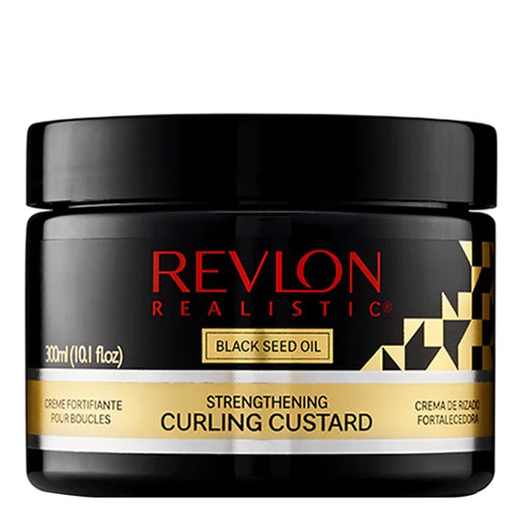 REVLON REALISTIC STRENGTHENING CURLING CUSTARD -300 ML