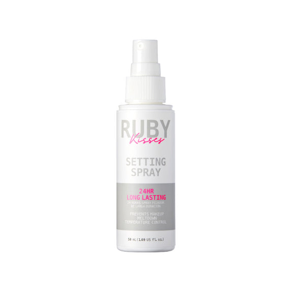 RUBY KISS Never Touch Up Setting Spray – 24HR Long Lasting