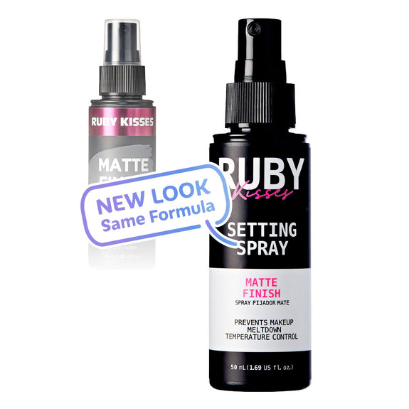 RUBY KISS Never Touch Up Setting Spray – Matte Finish