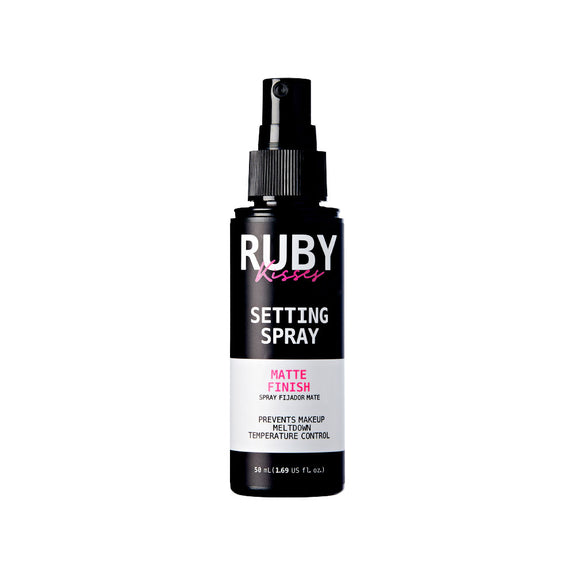 RUBY KISS Never Touch Up Setting Spray – Matte Finish