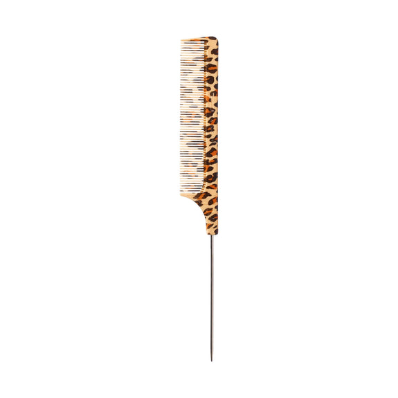 RED BY KISS Leopard Pintail Comb