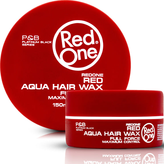 Redone Red Aqua Hair Wax 150ml | Full Force | Strong Hold | Shine Look | Maximum Control