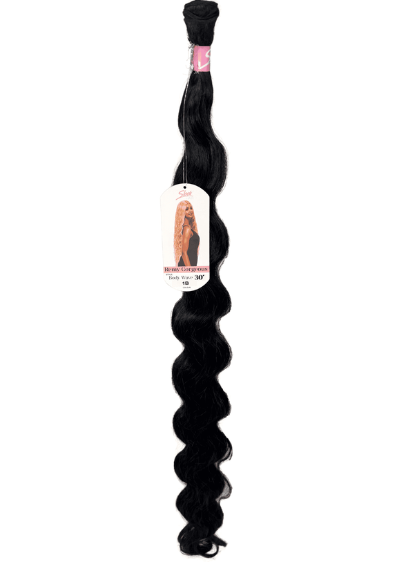 REMY GORGEOUS 100%  PREMIUM SYNTHETIC VIRGIN hair DUPE BODY  WAVE