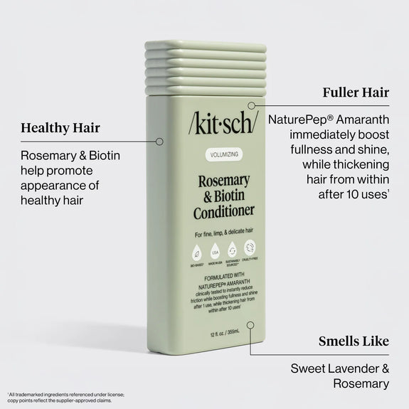 Kitsch Volumizing Rosemary & Biotin Conditioner 355ml