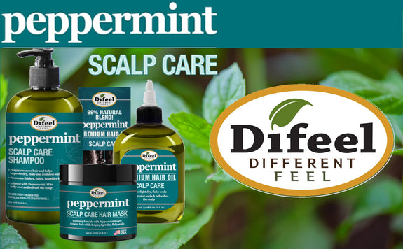 DIFEEL PEPPERMINT SCALP CARE SHAMPOO