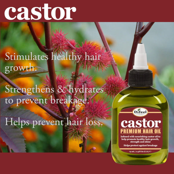 KITSCH DIFEEL CASTOR PRO-GROWTH HAIR OIL 7.1 OZ.