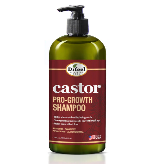 DIFEEL CASTOR PRO-GROWTH SHAMPOO 12 OZ.