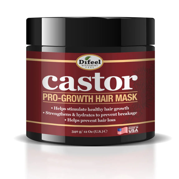 DIFEEL CASTOR PRO-GROWTH HAIR MASK 12 OZ.