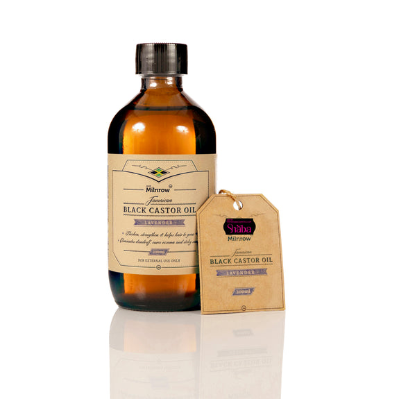 JUNE MILNROW JAMAICAN BLACK CASTOR OIL LAVENDER 200ML