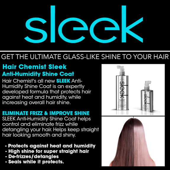 Hair Chemist SLEEK Anti Humidity Shine Coat & Curly Sealing Spray 88.7ml/3oz