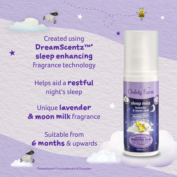 CHILDS FARM sleep mist LAVENDER & MOON MILK 100ml