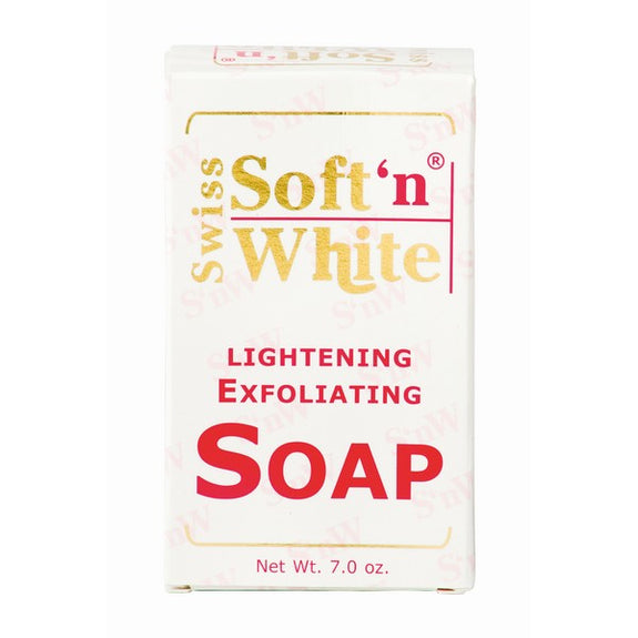 SOFT 'N WHITE SWISS LIGHTENING BODY SOAP 200G