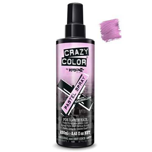 Crazy Color Pastel Spray 250ml temporary hair colour spray