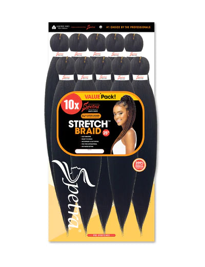 AMORE-MIO SPECTRA STRETCH BRAID 25" - BRAIDING HAIR