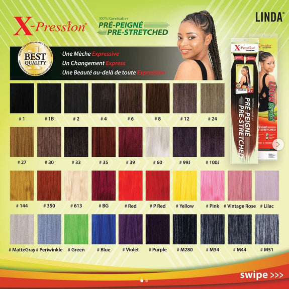 X-Pression - Ultra Braid Pre-Stretched