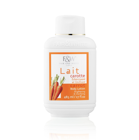 FAIR & WHITE BODY LOTION - CARROT | ORIGINAL-485 ML