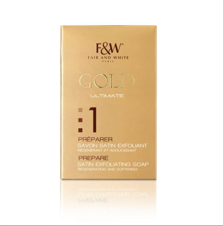 FAIR & WHITE GOLD SATIN EXFOLIATING SOAP-200 ML