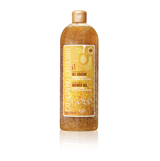 FAIR & WHITE GOLD|EXFOLIATING SHOWER GEL-940 ML