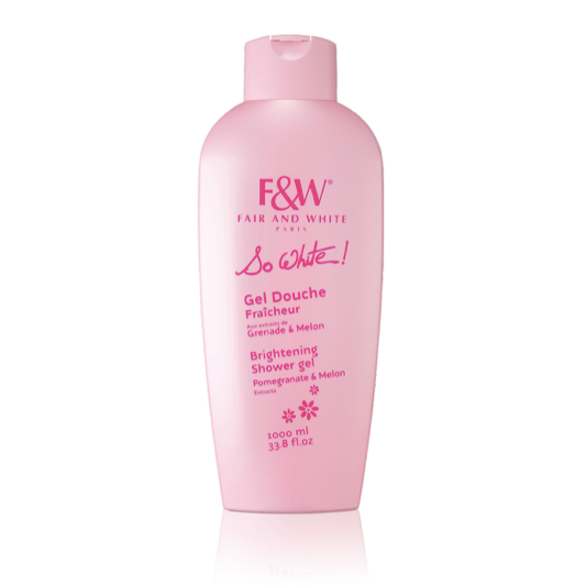 FAIR AND WHITE SO WHITE SHOWER GEL-1000ML