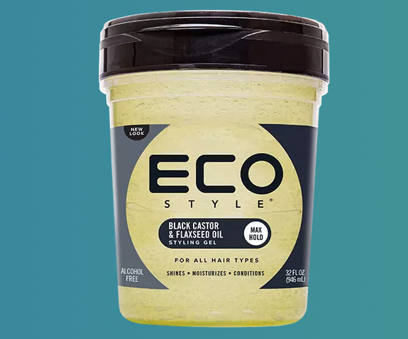 ECO STYLER BLACK CASTOR & FLAXSEED OIL HAIR STYLING  GEL