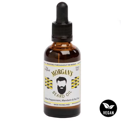 MORGAN'S Original Beard Oil (Indian Peppermint, Mandarin and Tea Tree) 50ml