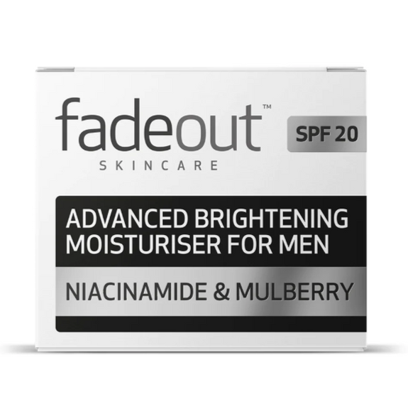 FADEOUT ADVANCED BRIGHTENING MOISTURISER FOR MEN SPF20