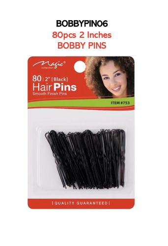 MAGIC 80pcs 2 Inches BOBBY PINS