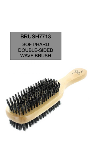 MAGIC SOFT/HARD DOUBLE-SIDED WAVE BRUSH