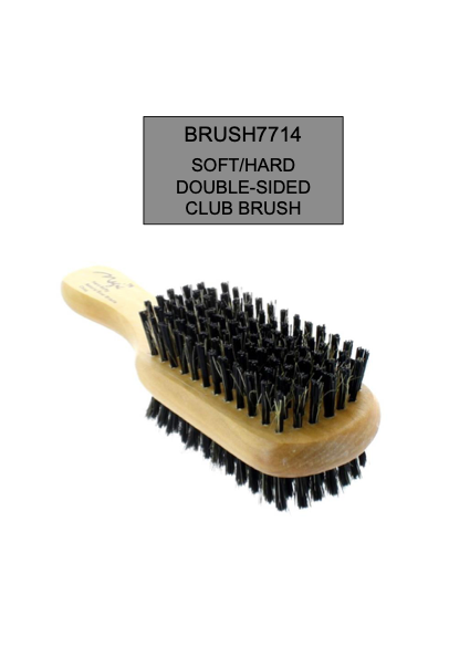 MAGIC SOFT/HARD DOUBLE-SIDED CLUB BRUSH