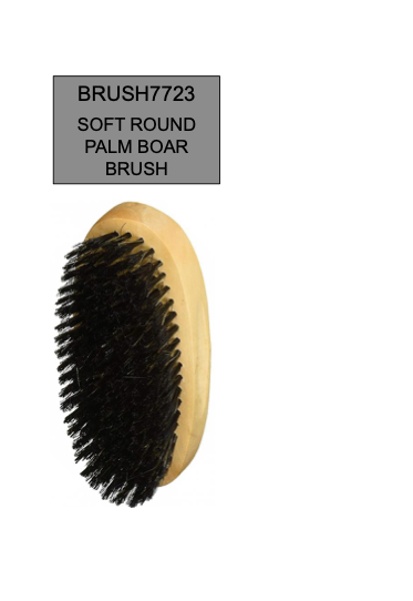 MAGIC SOFT ROUND PALM BOAR BRUSH