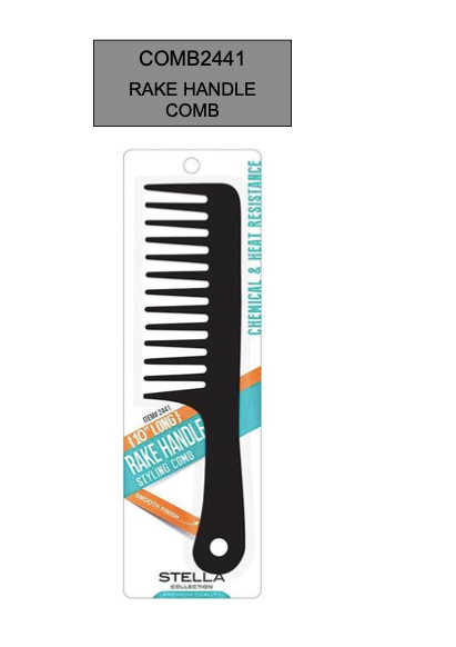 STELLA RAKE HANDLE COMB