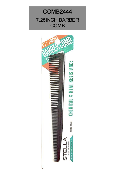 STELLA 7.25INCH BARBER COMB