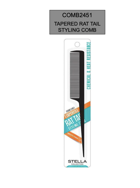 STELLA TAPERED RAT TAIL STYLING COMB