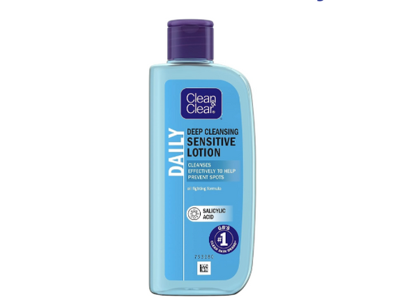 CLEAN & CLEAR  Daily Deep Cleansing Sensitive Lotion-200ML