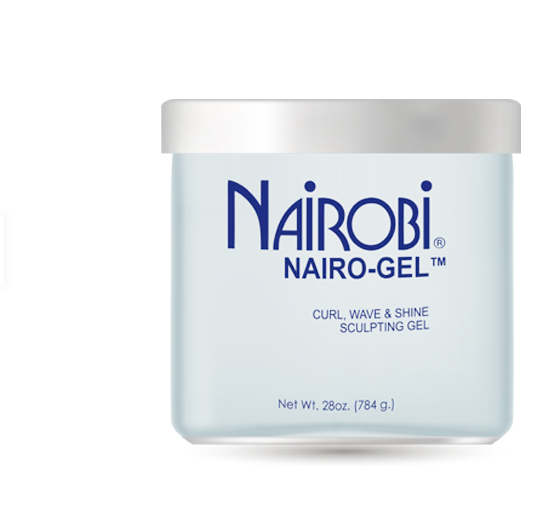 NAIROBI PROFESSIONAL NAIRO-GEL CURL WAVE & SHINE GEL 28 OZ