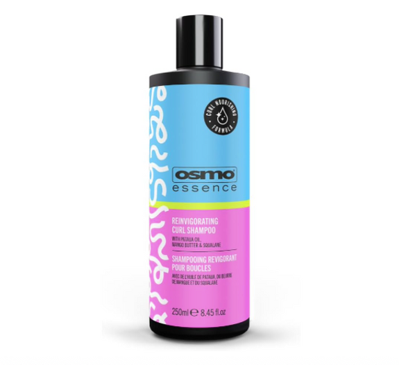 Osmo Essence Reinvigorating Shampoo. Super-Hyrdrating Pataua Oil & Mango Butter. Ideal for Curly hair types. 200ml.