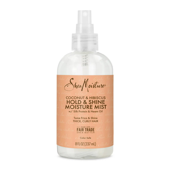 SHEAMOISTURE COCONUT AND HIBISCUS HOLD AND  MIST 236 Ml