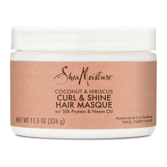 SHEAMOISTURE HYDRATING HAIR MASK COCONUT AND HIBISCUS FRIZZ CONTROL-326G