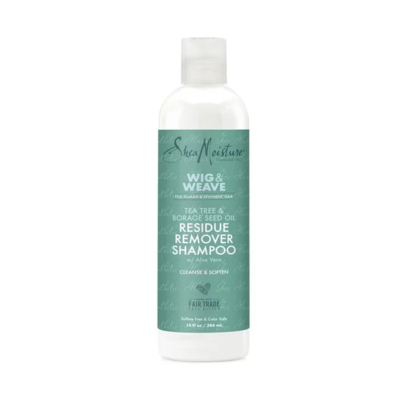 SheaMoisture Wig & Weave Clarifying Nourishing Daily Shampoo with Tea Tree and Borage Seed, 13 fl oz