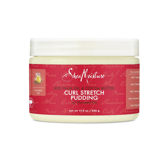 Sheamoisture Curl Stretch Pudding For Curls Red Palm Oil And Cocoa Butter With Shea Butter 11.5 Oz