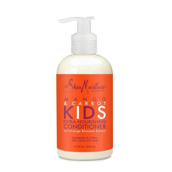 Sheamoisture Kids Conditioner For Kids Hair Mango And Carrot Sulfate Free Conditioner 7.7 Oz